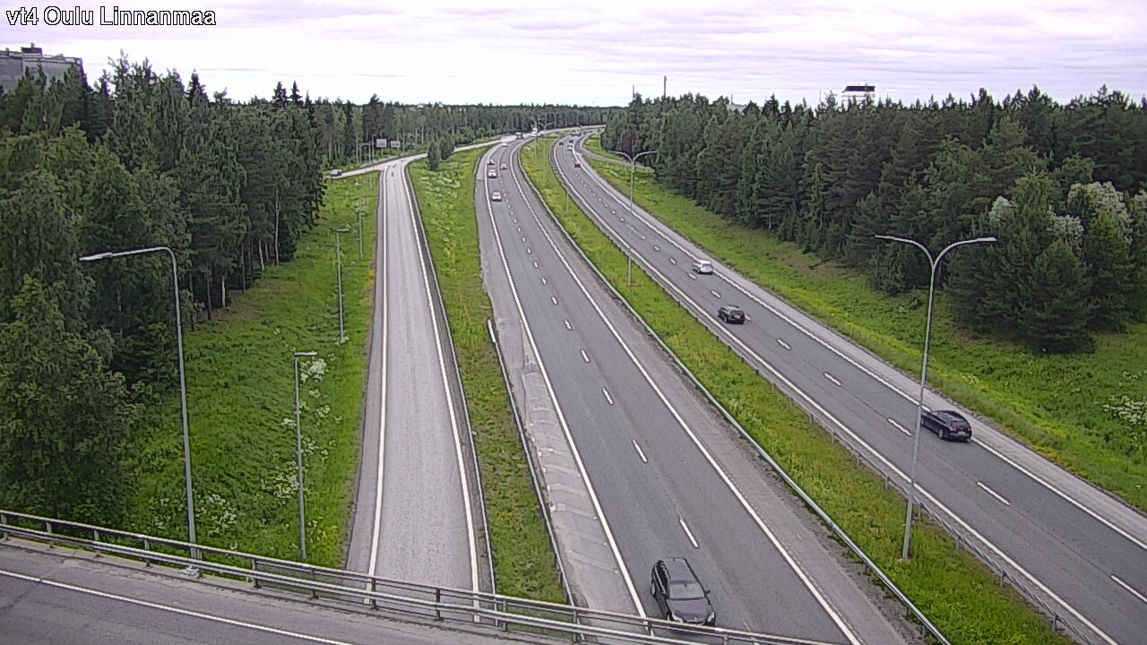 Weather Camera Image Road 4 Oulu, Linnanmaa, Oulu, Pohjois-Pohjanmaa