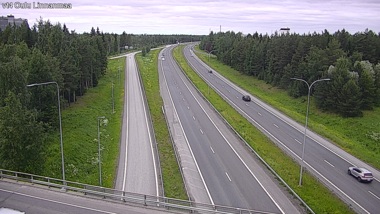 Weather Camera Image Road 4 Oulu, Linnanmaa, Oulu, Pohjois-Pohjanmaa