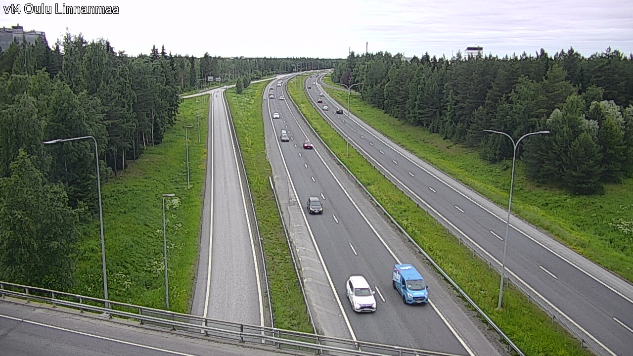 Weather Camera Image Road 4 Oulu, Linnanmaa, Oulu, Pohjois-Pohjanmaa