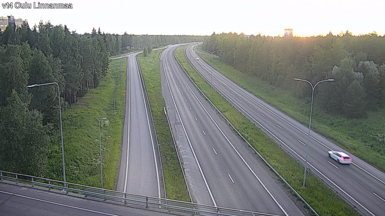 Weather Camera Image Road 4 Oulu, Linnanmaa, Oulu, Pohjois-Pohjanmaa