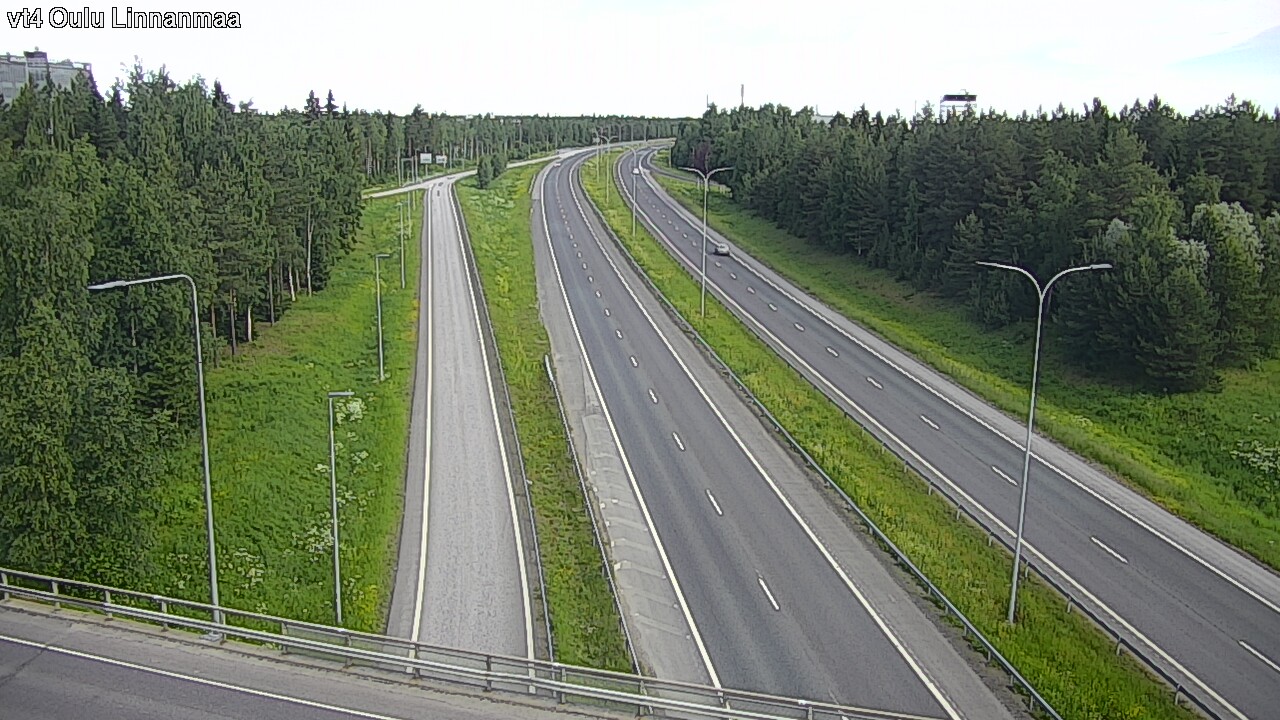 Weather Camera Image Road 4 Oulu, Linnanmaa, Oulu, Pohjois-Pohjanmaa