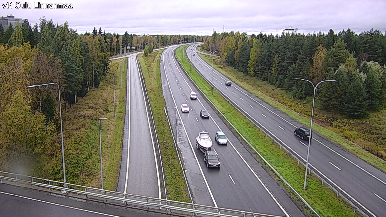 Weather Camera Image Road 4 Oulu, Linnanmaa, Oulu, Pohjois-Pohjanmaa