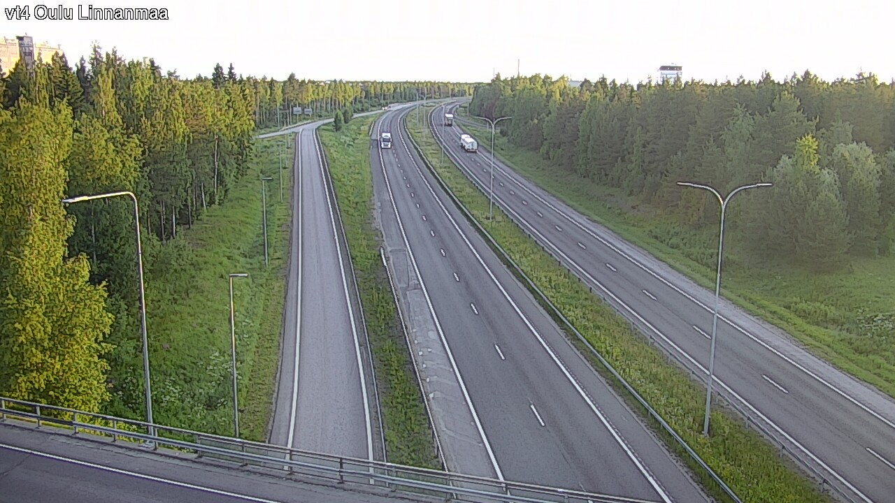 Weather Camera Image Road 4 Oulu, Linnanmaa, Oulu, Pohjois-Pohjanmaa