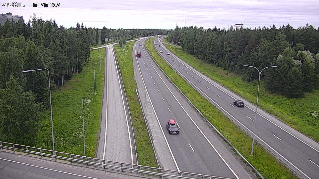 Weather Camera Image Road 4 Oulu, Linnanmaa, Oulu, Pohjois-Pohjanmaa