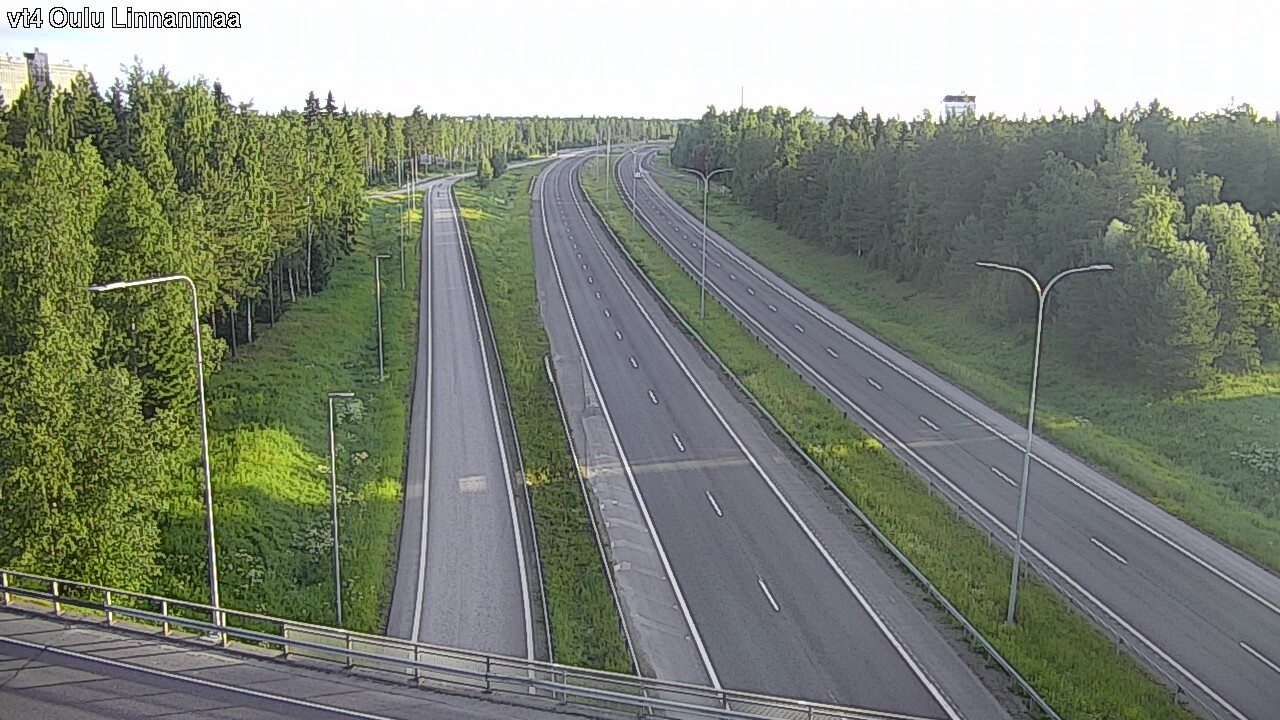 Weather Camera Image Road 4 Oulu, Linnanmaa, Oulu, Pohjois-Pohjanmaa
