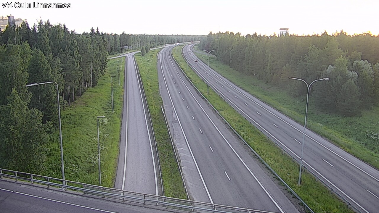 Weather Camera Image Road 4 Oulu, Linnanmaa, Oulu, Pohjois-Pohjanmaa