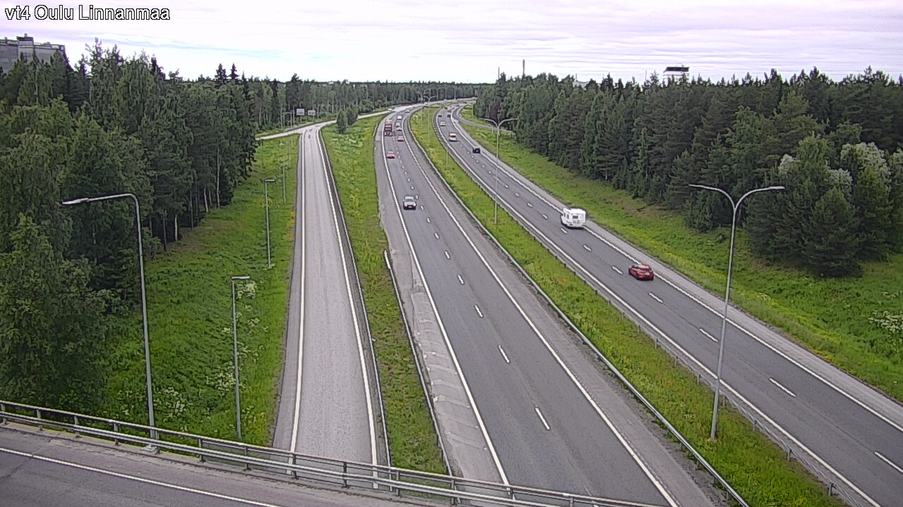 Weather Camera Image Road 4 Oulu, Linnanmaa, Oulu, Pohjois-Pohjanmaa