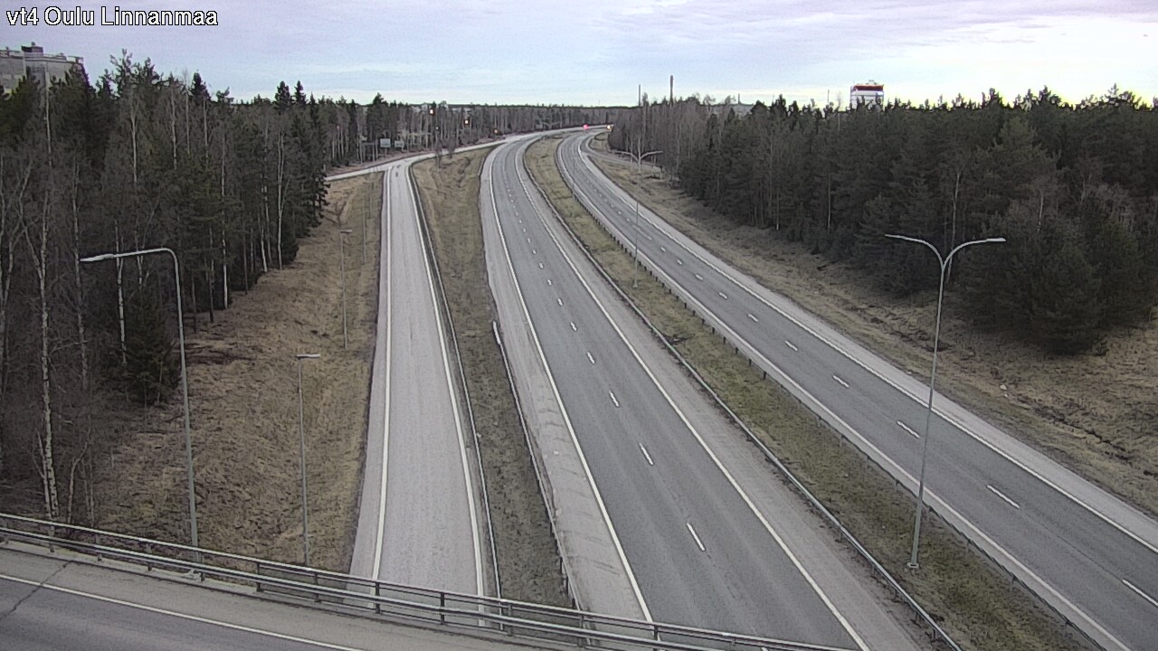 Weather Camera Image Road 4 Oulu, Linnanmaa, Oulu, Pohjois-Pohjanmaa