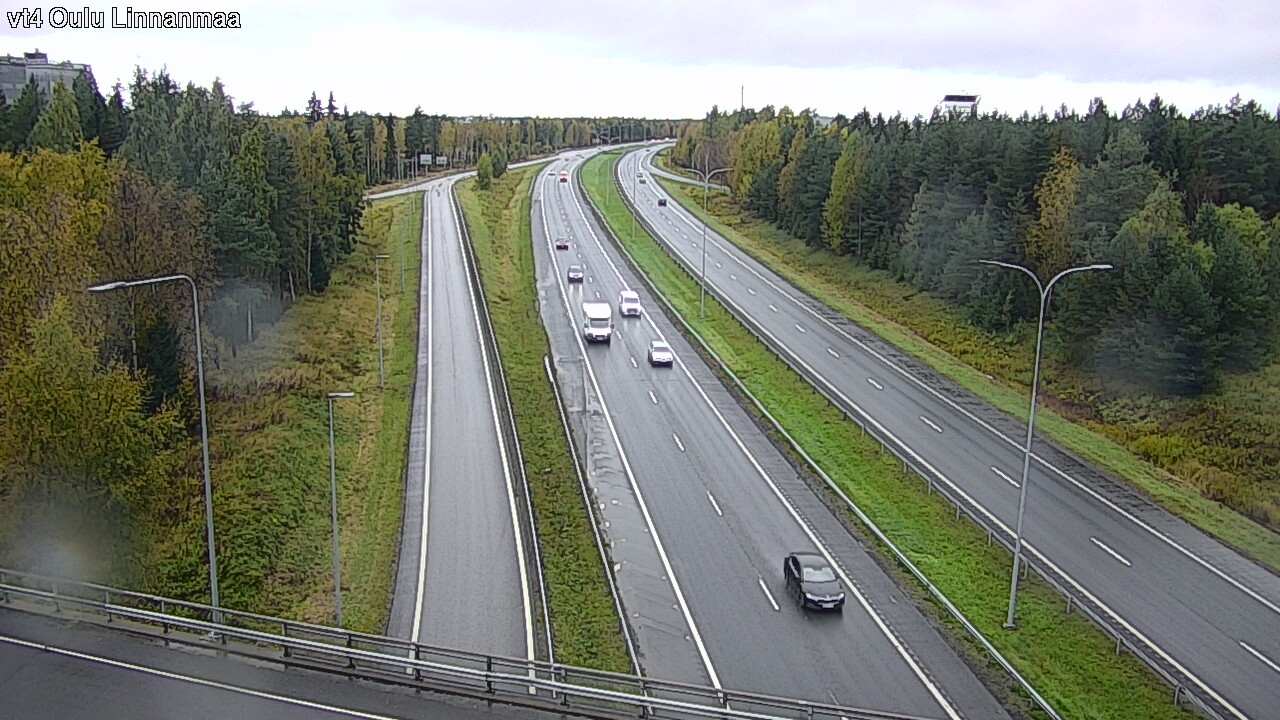 Weather Camera Image Road 4 Oulu, Linnanmaa, Oulu, Pohjois-Pohjanmaa