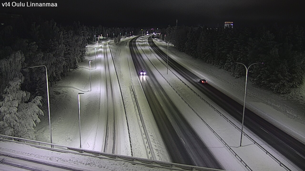 Weather Camera Image Road 4 Oulu, Linnanmaa, Oulu, Pohjois-Pohjanmaa