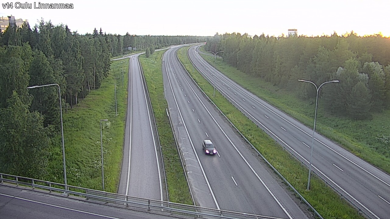 Weather Camera Image Road 4 Oulu, Linnanmaa, Oulu, Pohjois-Pohjanmaa