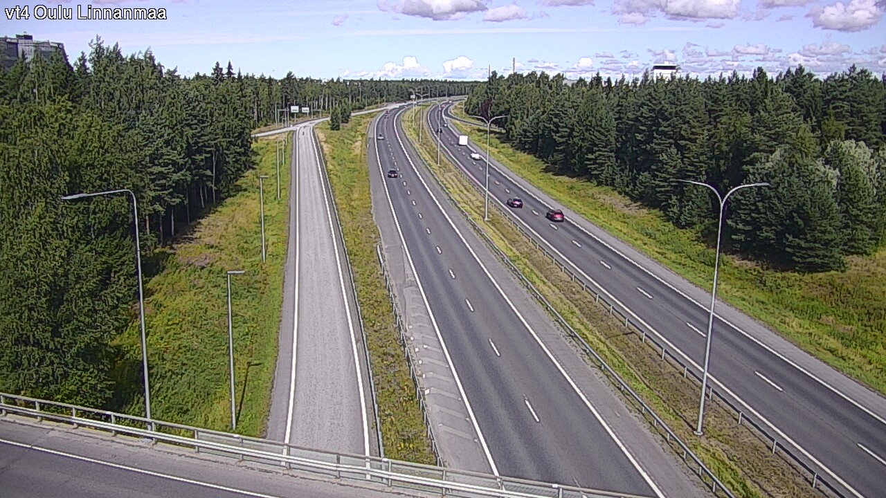 Weather Camera Image Road 4 Oulu, Linnanmaa, Oulu, Pohjois-Pohjanmaa