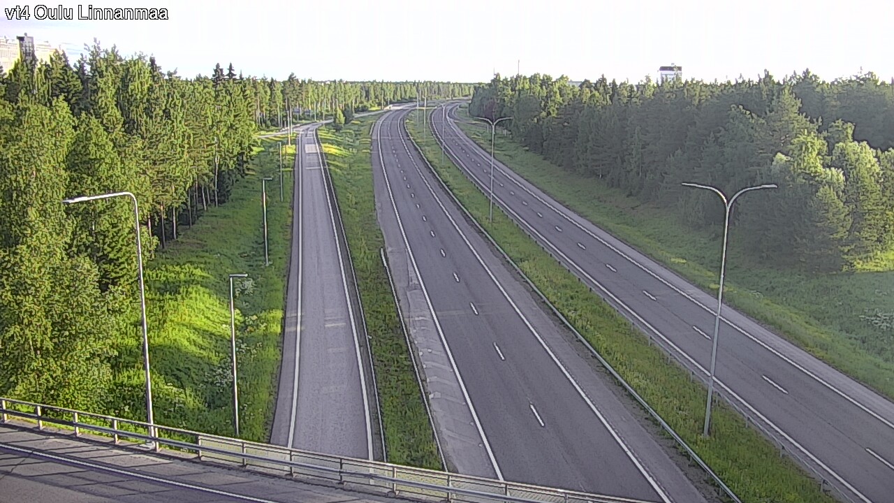 Weather Camera Image Road 4 Oulu, Linnanmaa, Oulu, Pohjois-Pohjanmaa