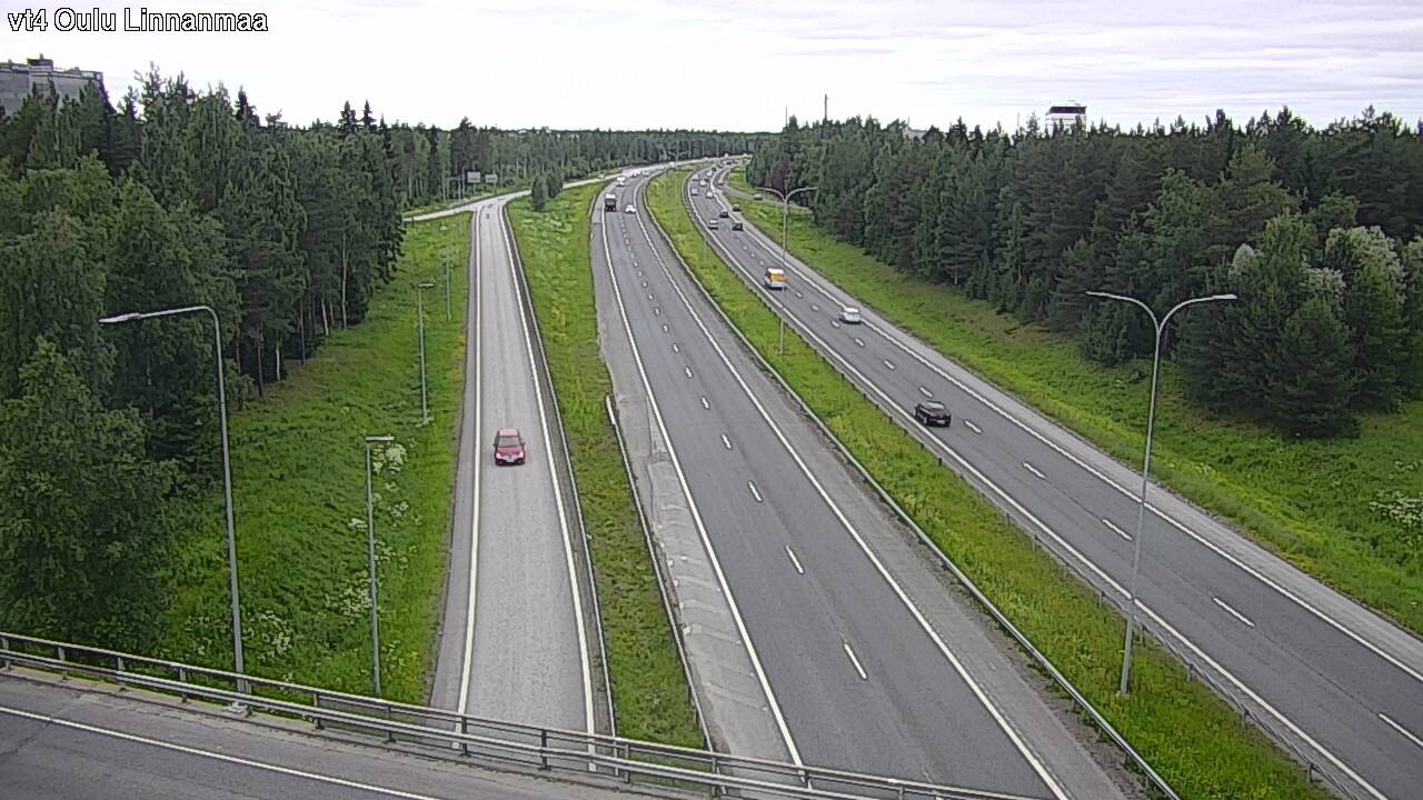 Weather Camera Image Road 4 Oulu, Linnanmaa, Oulu, Pohjois-Pohjanmaa