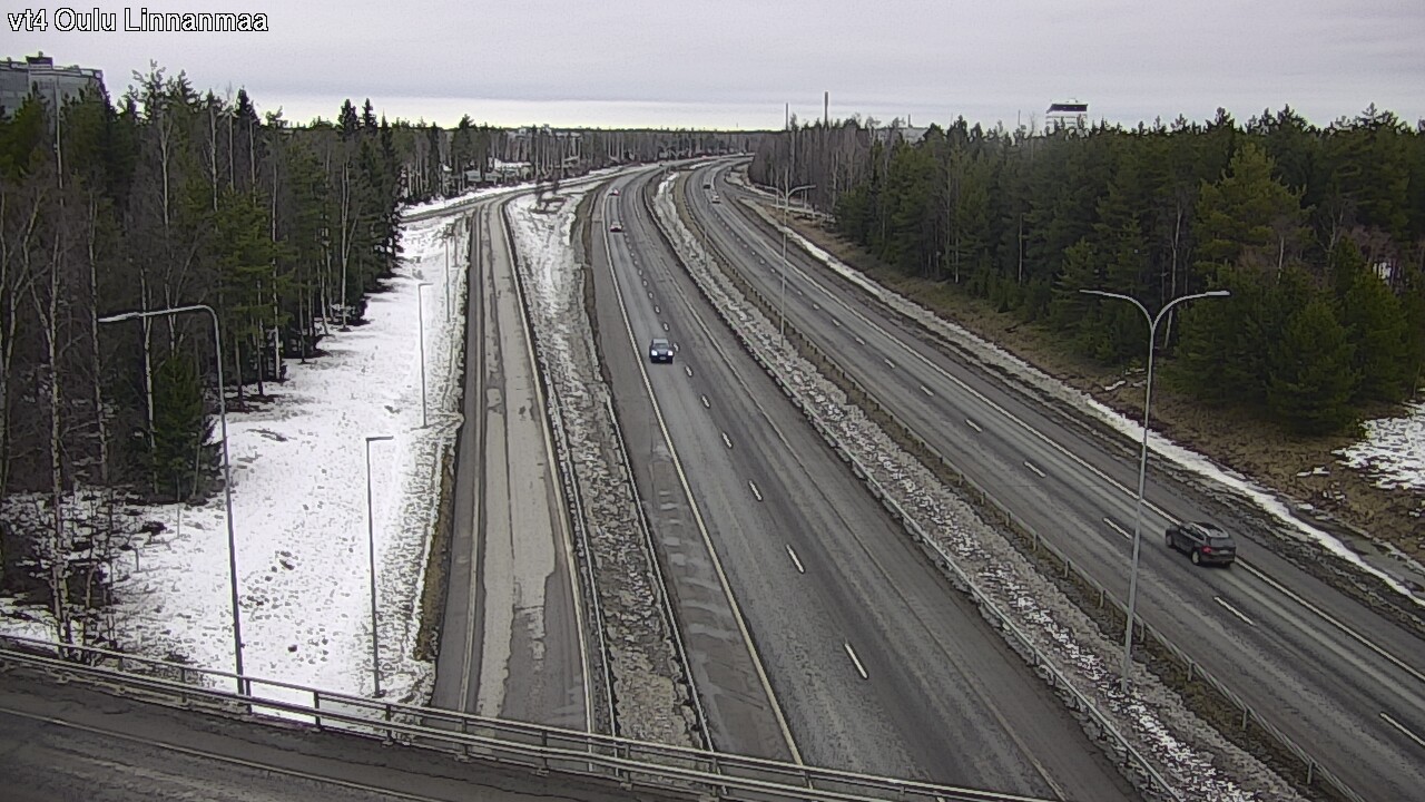 Weather Camera Image Road 4 Oulu, Linnanmaa, Oulu, Pohjois-Pohjanmaa