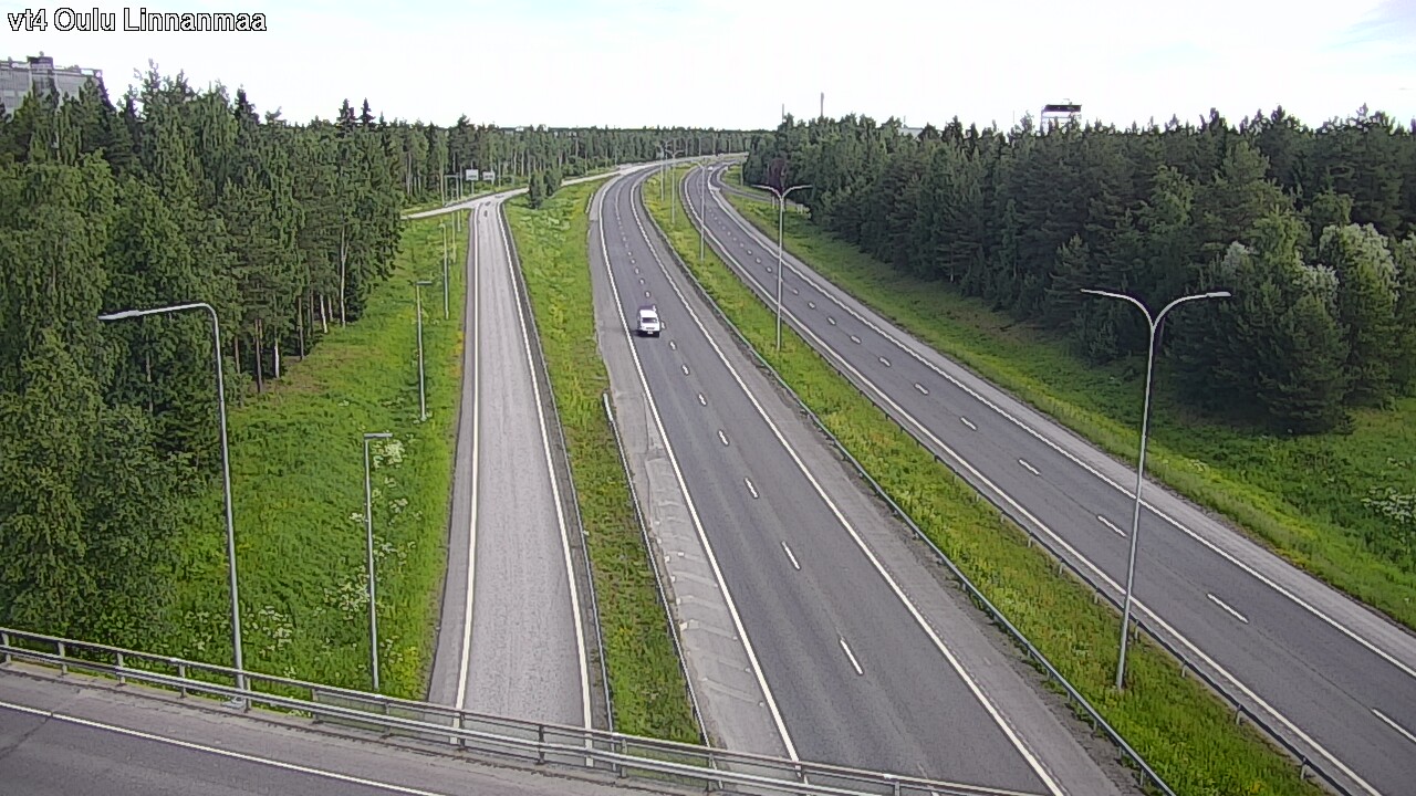 Weather Camera Image Road 4 Oulu, Linnanmaa, Oulu, Pohjois-Pohjanmaa