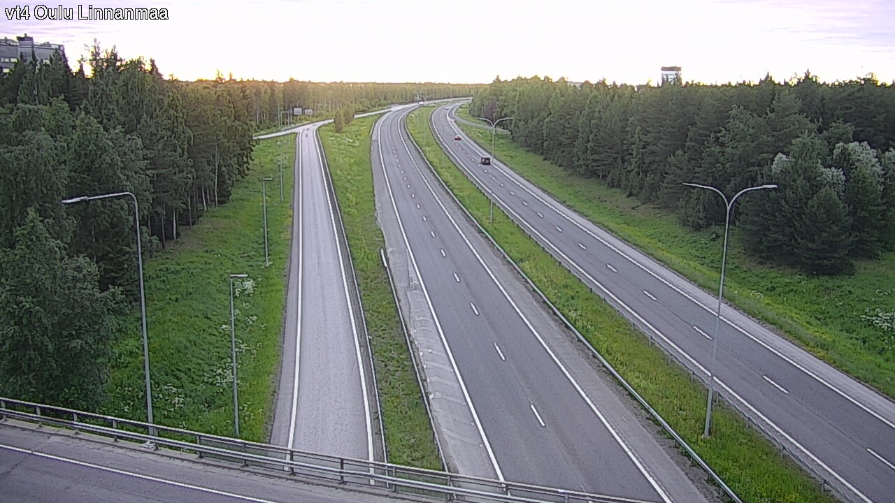 Weather Camera Image Road 4 Oulu, Linnanmaa, Oulu, Pohjois-Pohjanmaa