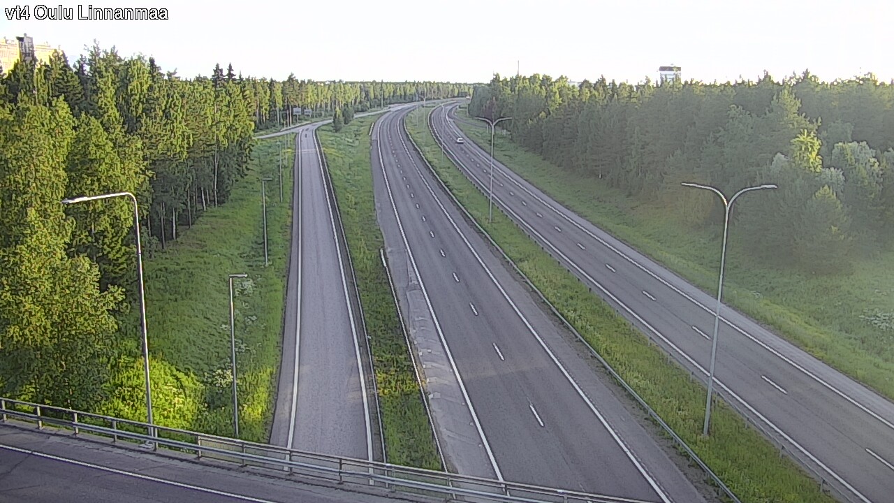 Weather Camera Image Road 4 Oulu, Linnanmaa, Oulu, Pohjois-Pohjanmaa