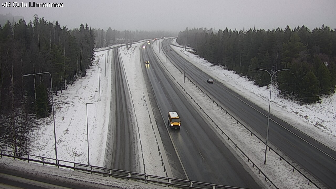 Weather Camera Image Road 4 Oulu, Linnanmaa, Oulu, Pohjois-Pohjanmaa