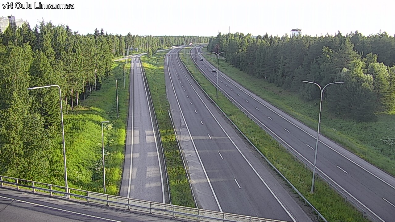 Weather Camera Image Road 4 Oulu, Linnanmaa, Oulu, Pohjois-Pohjanmaa