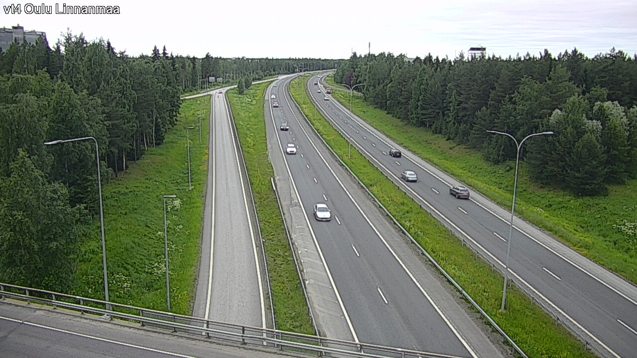 Weather Camera Image Road 4 Oulu, Linnanmaa, Oulu, Pohjois-Pohjanmaa