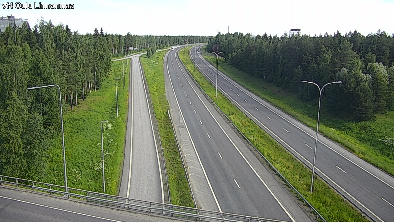 Weather Camera Image Road 4 Oulu, Linnanmaa, Oulu, Pohjois-Pohjanmaa