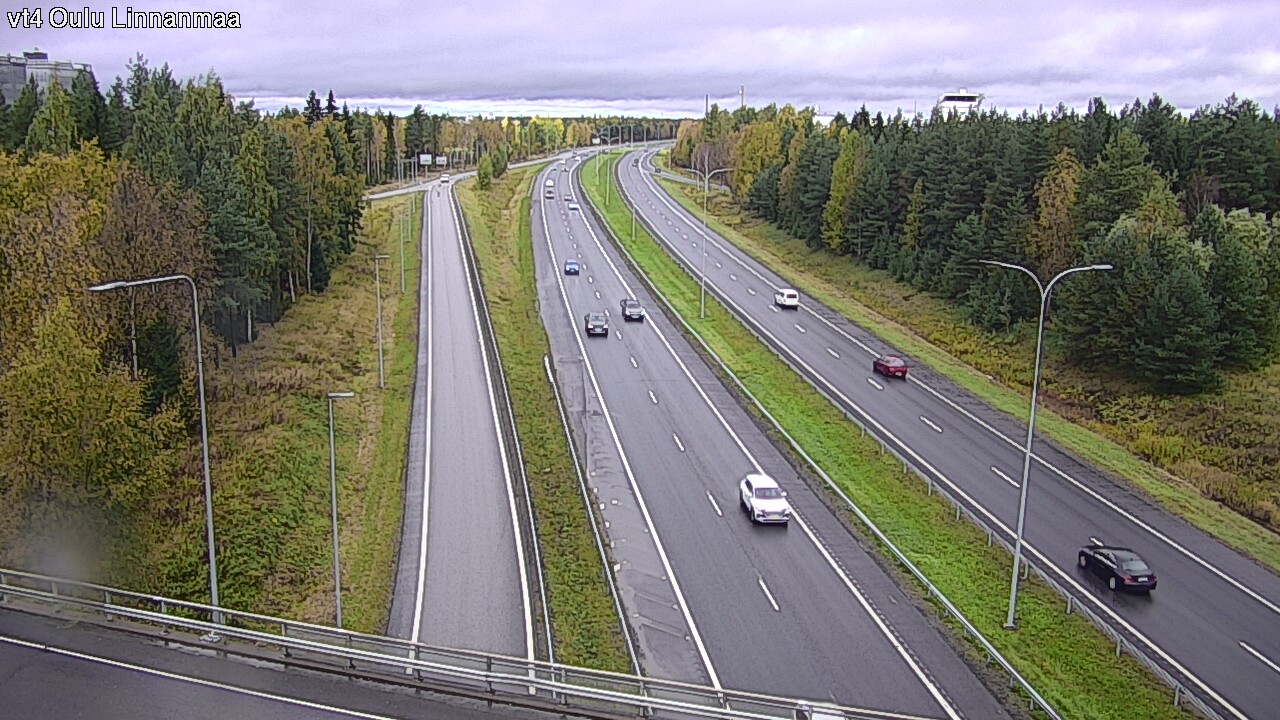 Weather Camera Image Road 4 Oulu, Linnanmaa, Oulu, Pohjois-Pohjanmaa