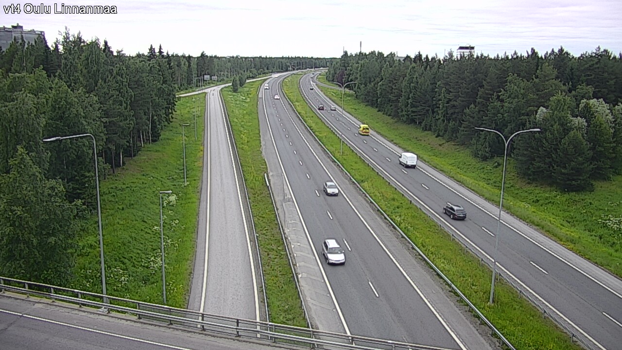 Weather Camera Image Road 4 Oulu, Linnanmaa, Oulu, Pohjois-Pohjanmaa