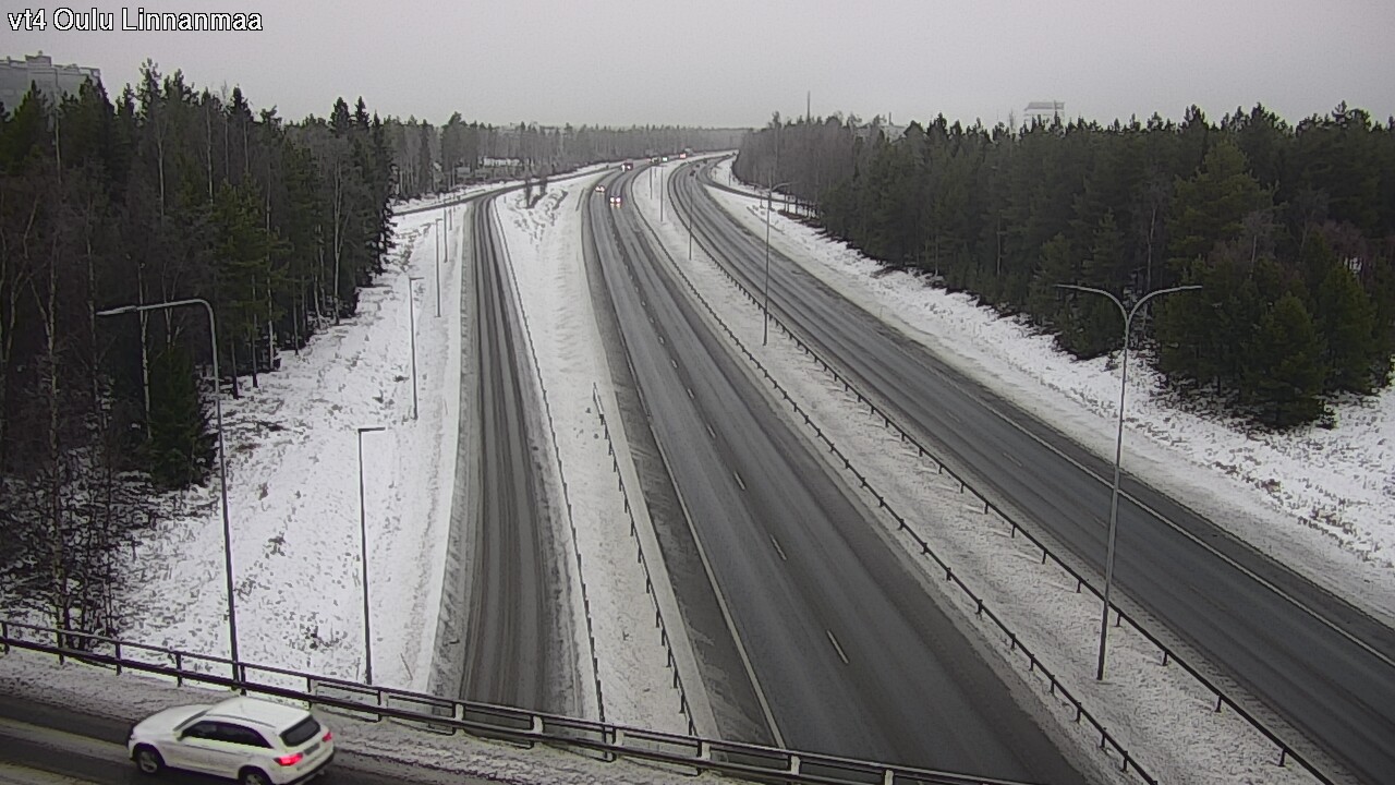 Weather Camera Image Road 4 Oulu, Linnanmaa, Oulu, Pohjois-Pohjanmaa