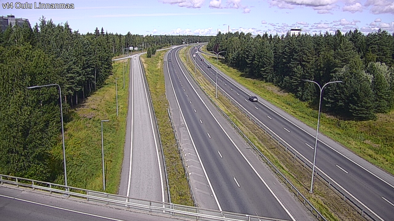 Weather Camera Image Road 4 Oulu, Linnanmaa, Oulu, Pohjois-Pohjanmaa