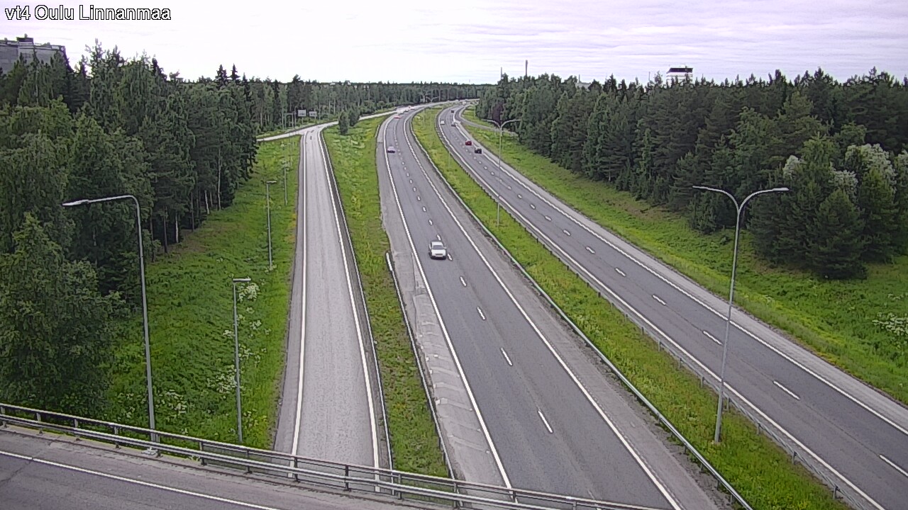 Weather Camera Image Road 4 Oulu, Linnanmaa, Oulu, Pohjois-Pohjanmaa