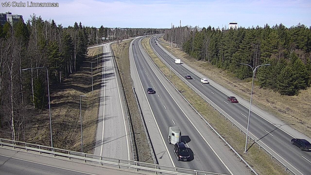 Kelikamerat Kuva Tie 4 Oulu Linnanmaa, Oulu, Pohjois-Pohjanmaa
