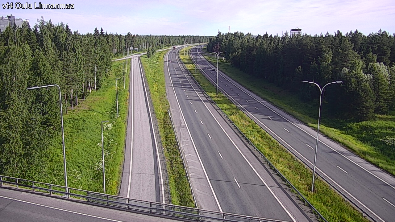 Weather Camera Image Road 4 Oulu, Linnanmaa, Oulu, Pohjois-Pohjanmaa
