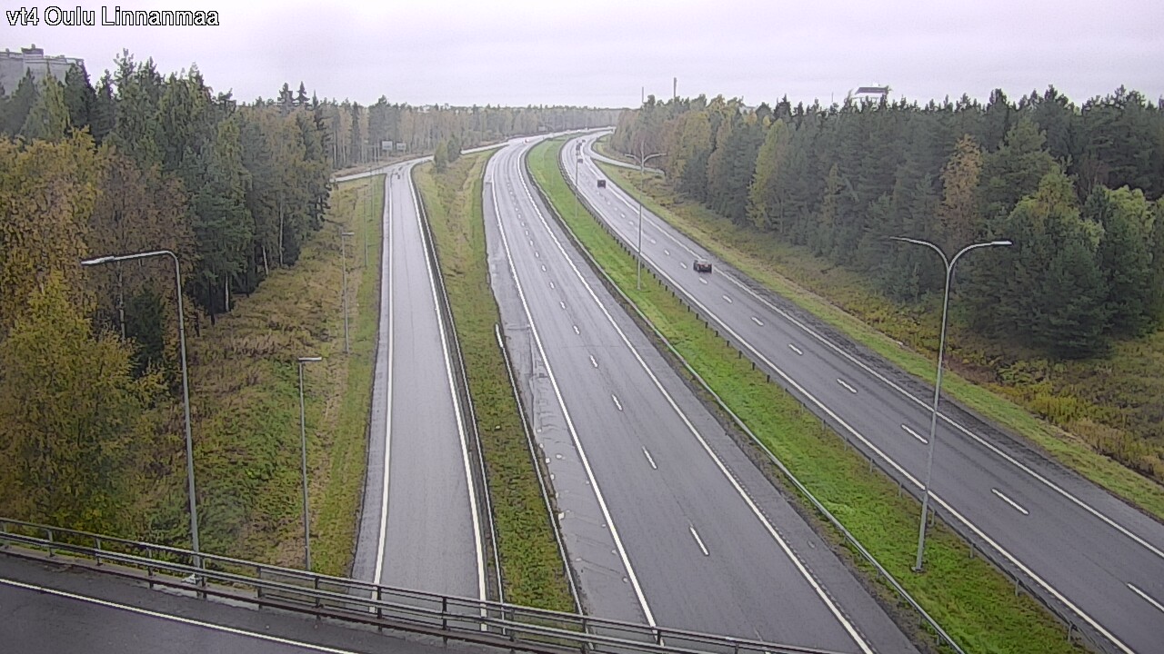 Weather Camera Image Road 4 Oulu, Linnanmaa, Oulu, Pohjois-Pohjanmaa