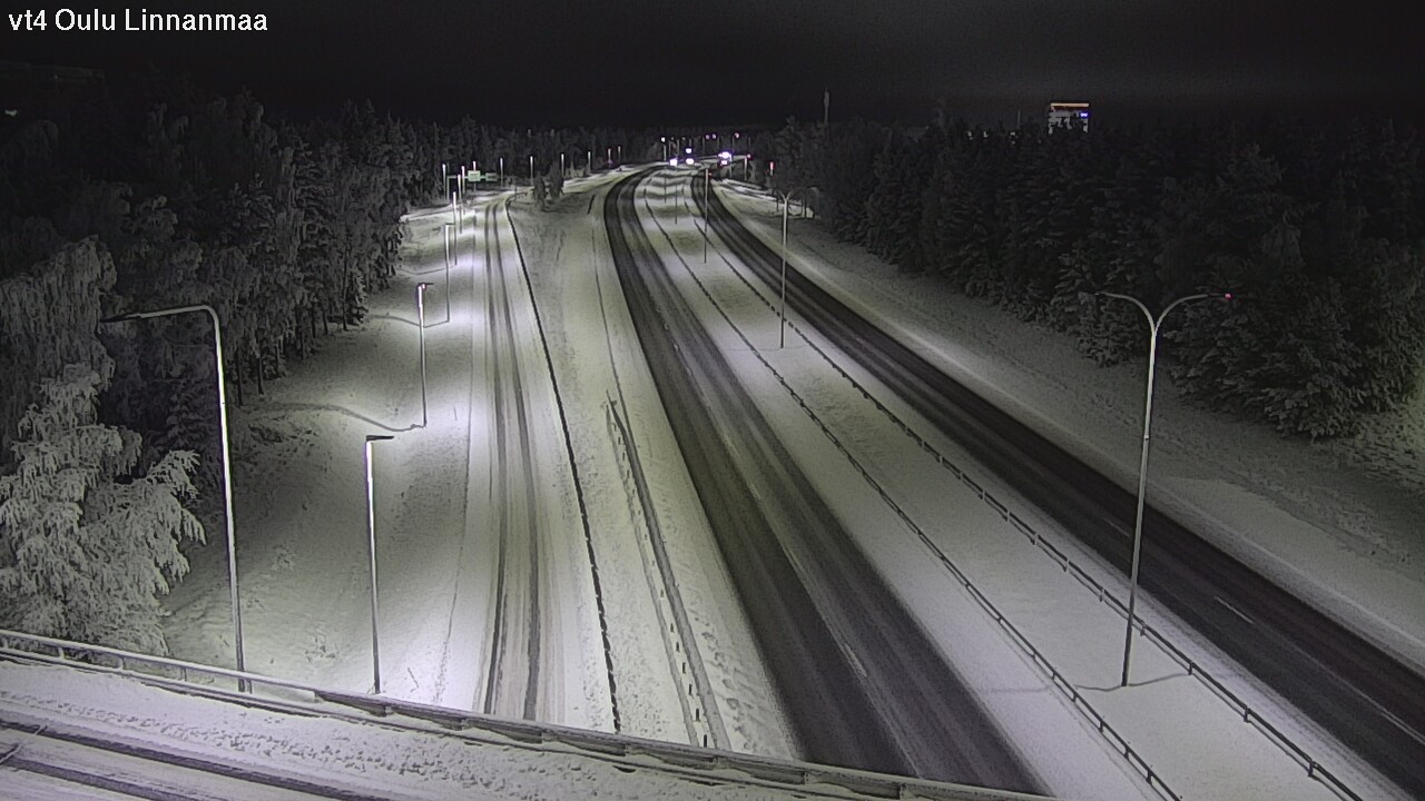 Weather Camera Image Road 4 Oulu, Linnanmaa, Oulu, Pohjois-Pohjanmaa