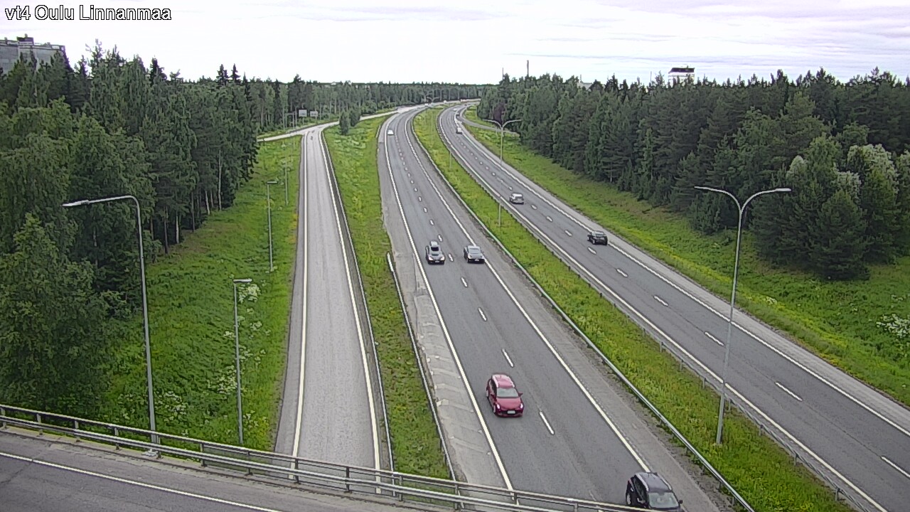Weather Camera Image Road 4 Oulu, Linnanmaa, Oulu, Pohjois-Pohjanmaa