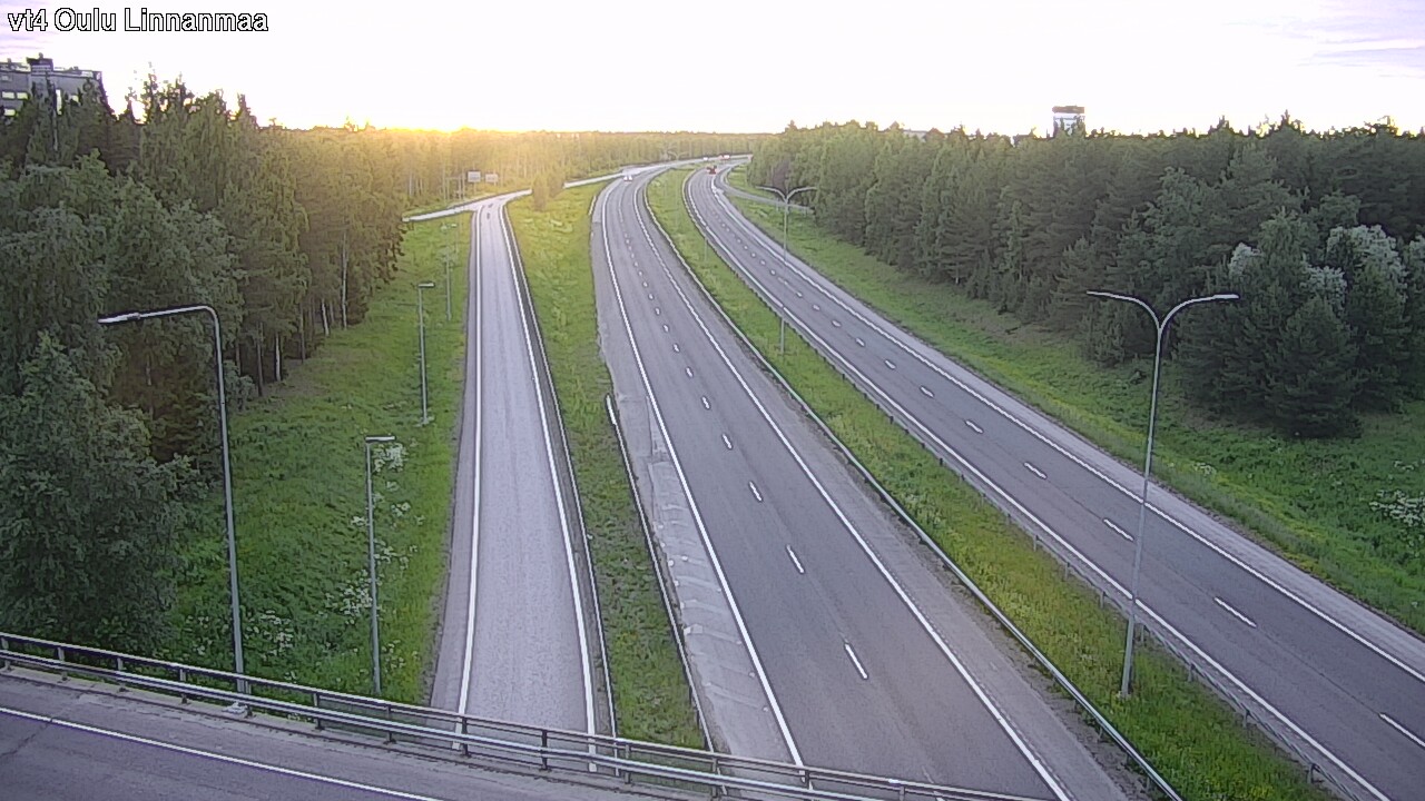Weather Camera Image Road 4 Oulu, Linnanmaa, Oulu, Pohjois-Pohjanmaa