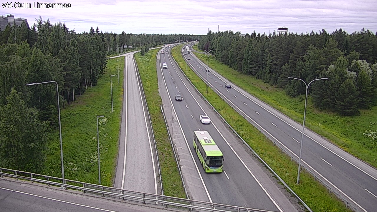 Weather Camera Image Road 4 Oulu, Linnanmaa, Oulu, Pohjois-Pohjanmaa