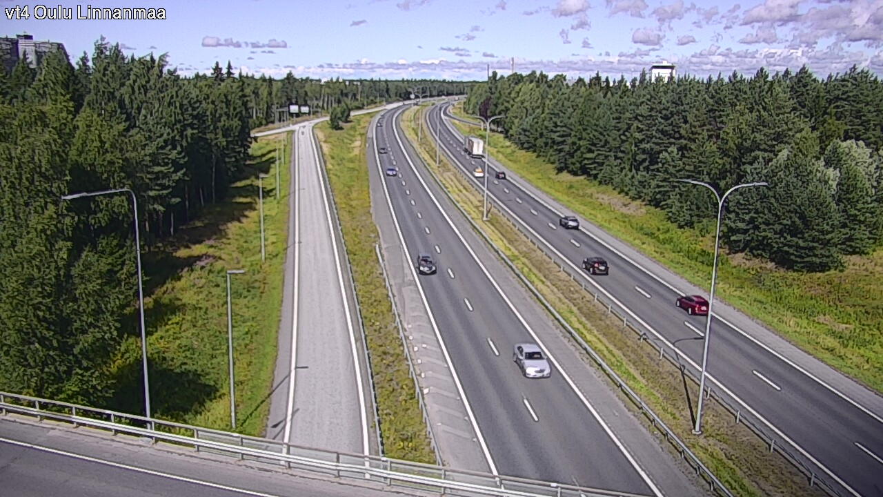 Kelikamerat Kuva Tie 4 Oulu Linnanmaa, Oulu, Pohjois-Pohjanmaa