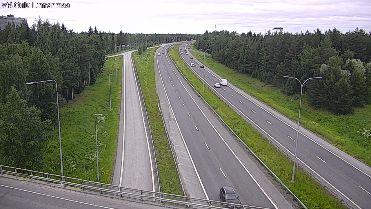 Weather Camera Image Road 4 Oulu, Linnanmaa, Oulu, Pohjois-Pohjanmaa