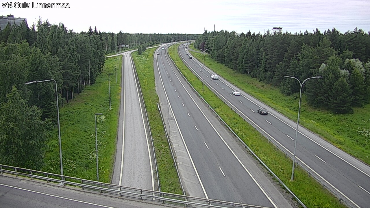 Weather Camera Image Road 4 Oulu, Linnanmaa, Oulu, Pohjois-Pohjanmaa
