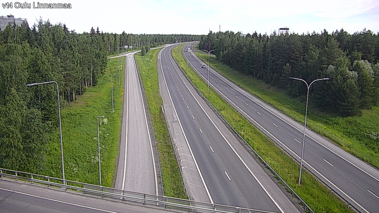 Weather Camera Image Road 4 Oulu, Linnanmaa, Oulu, Pohjois-Pohjanmaa