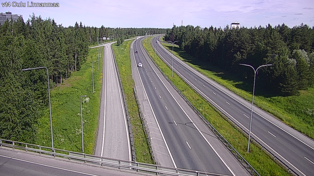 Weather Camera Image Road 4 Oulu, Linnanmaa, Oulu, Pohjois-Pohjanmaa
