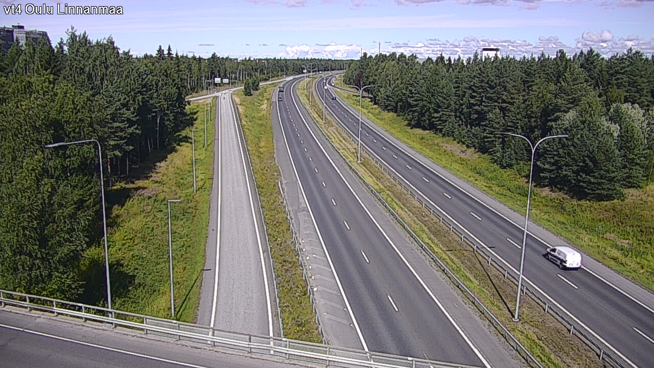 Weather Camera Image Road 4 Oulu, Linnanmaa, Oulu, Pohjois-Pohjanmaa