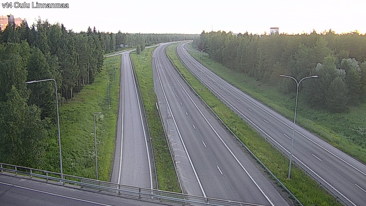 Weather Camera Image Road 4 Oulu, Linnanmaa, Oulu, Pohjois-Pohjanmaa