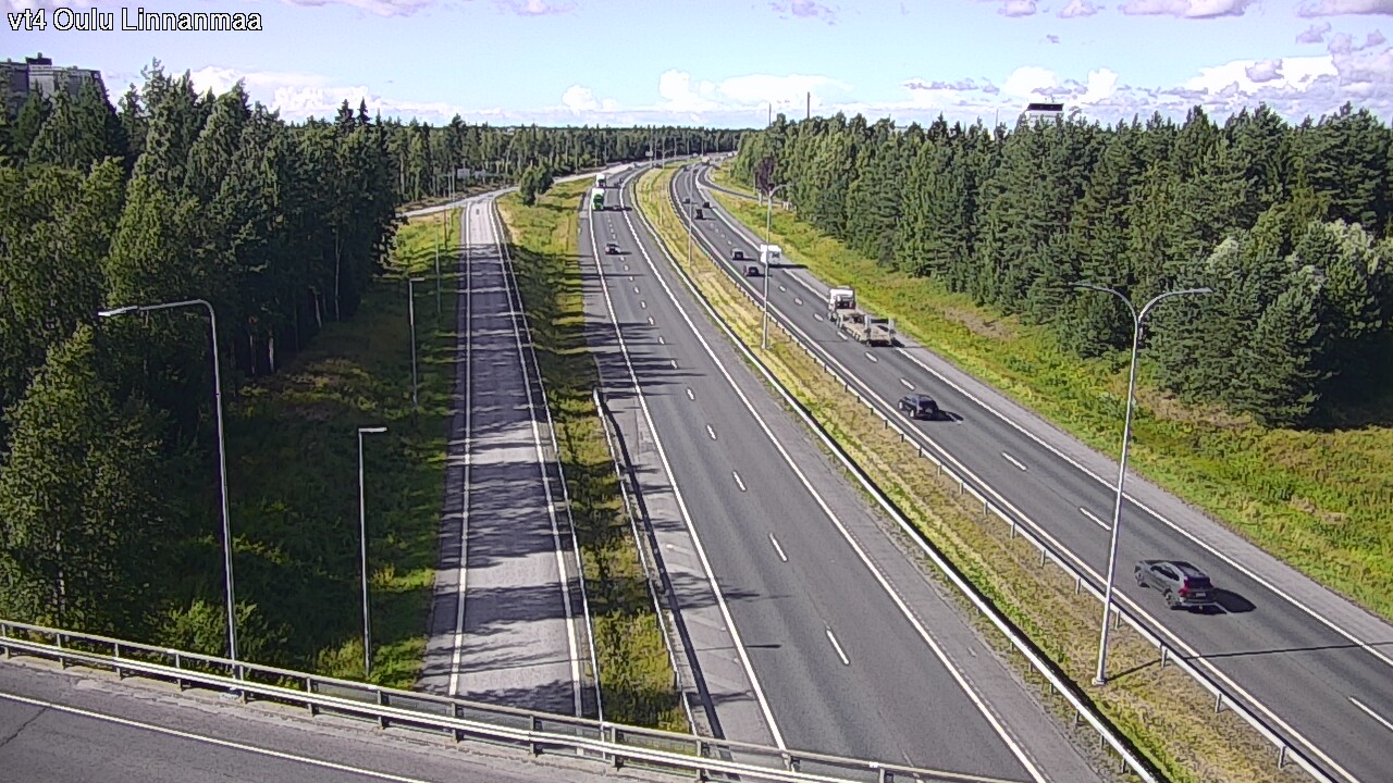 Kelikamerat Kuva Tie 4 Oulu Linnanmaa, Oulu, Pohjois-Pohjanmaa