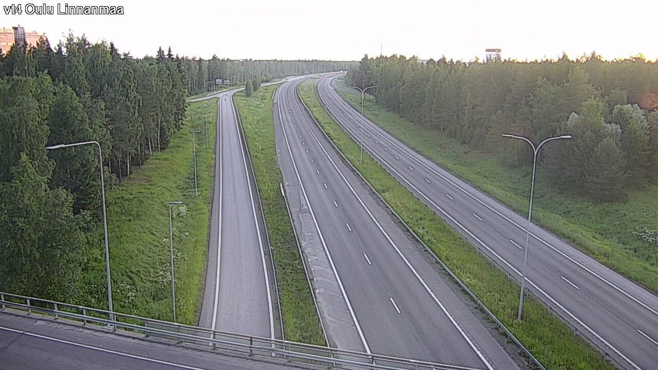 Weather Camera Image Road 4 Oulu, Linnanmaa, Oulu, Pohjois-Pohjanmaa