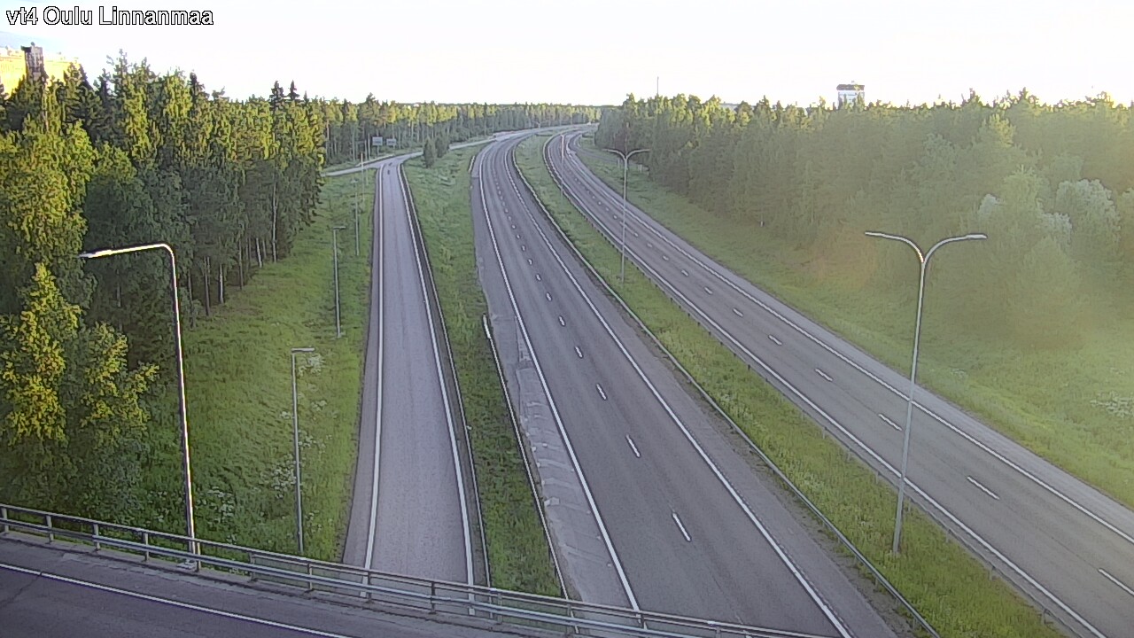 Weather Camera Image Road 4 Oulu, Linnanmaa, Oulu, Pohjois-Pohjanmaa