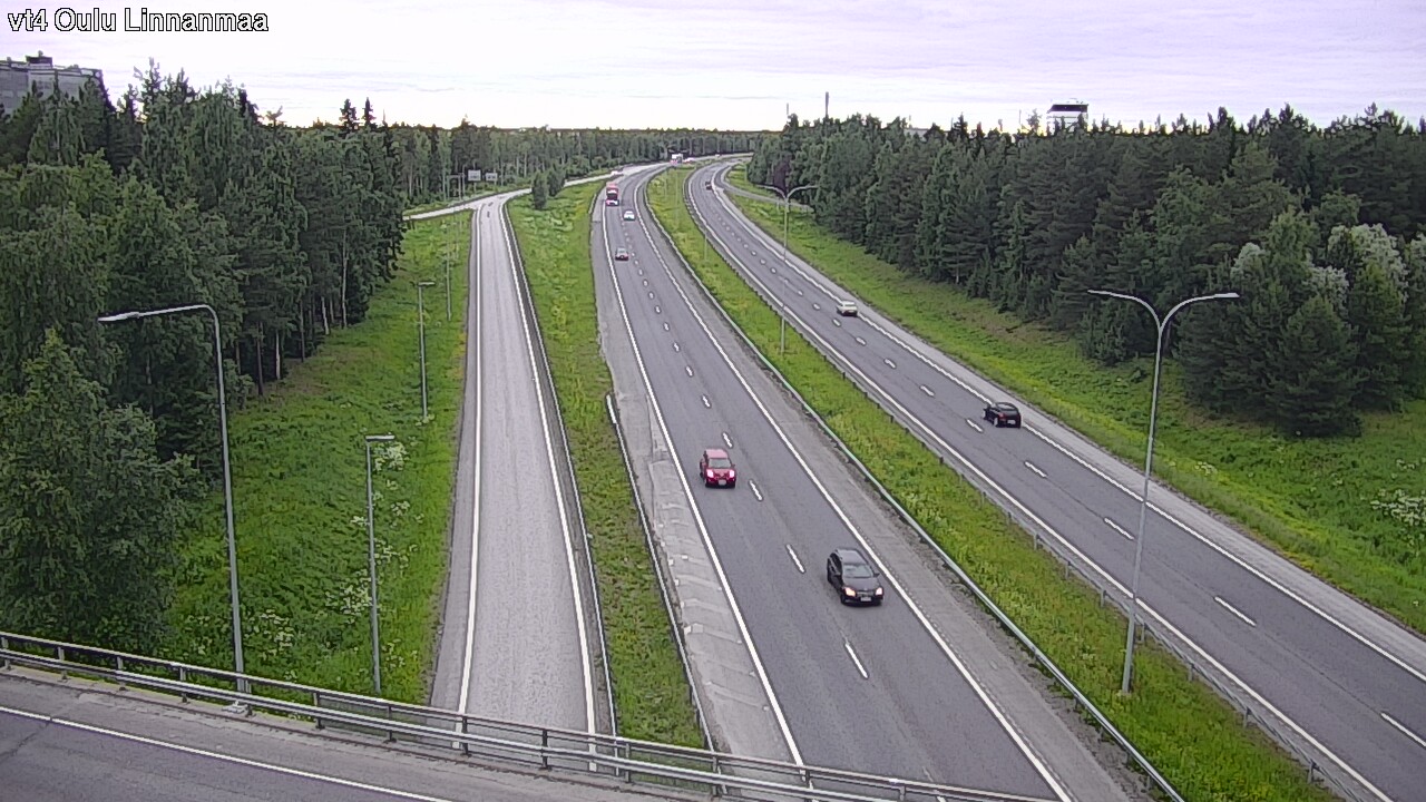 Weather Camera Image Road 4 Oulu, Linnanmaa, Oulu, Pohjois-Pohjanmaa