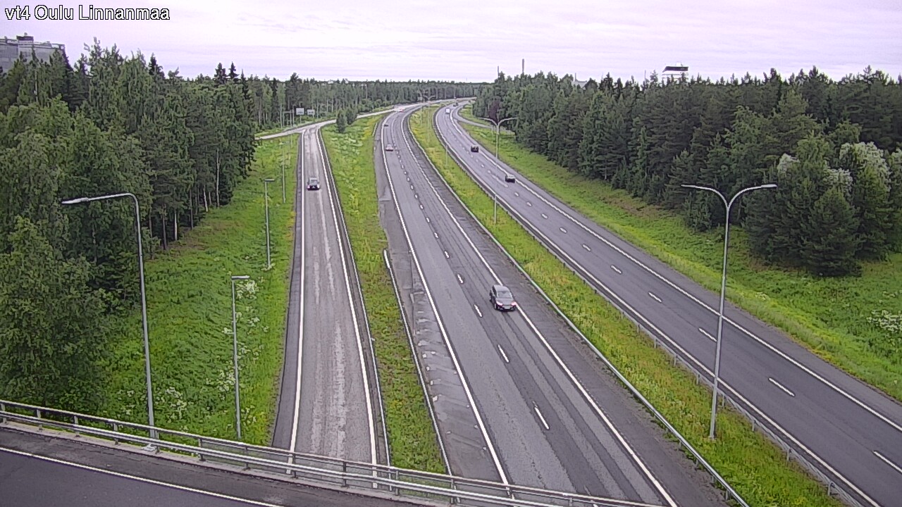 Weather Camera Image Road 4 Oulu, Linnanmaa, Oulu, Pohjois-Pohjanmaa